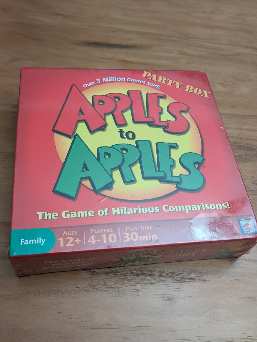 Brand New Sealed Never Opened Apples to Apples Party Box Game